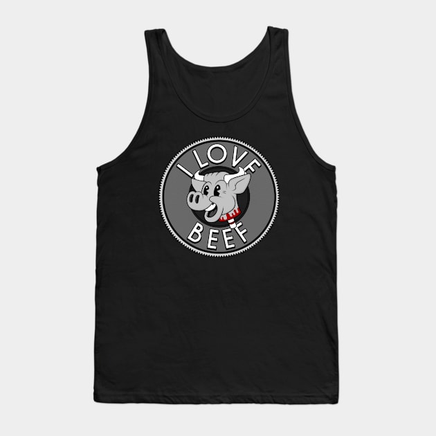 Beef Lovers Tank Top by Woah_Jonny